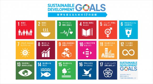 SDGs 持続可能な開発目標17のゴール