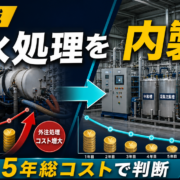 排水処理を外注からオンサイト型へ切り替えるコスト削減方法のサムネイル