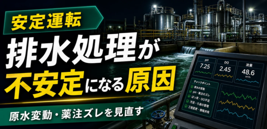 排水処理が不安定になる原因と対策のサムネイル